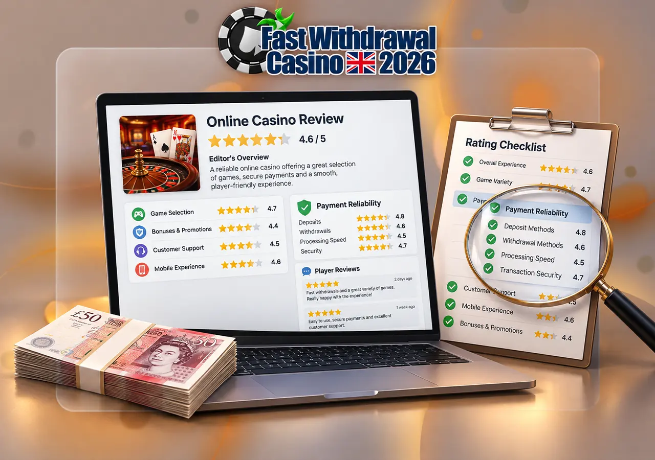 Operator assessments covering payout procedures, payment options and cashout conditions