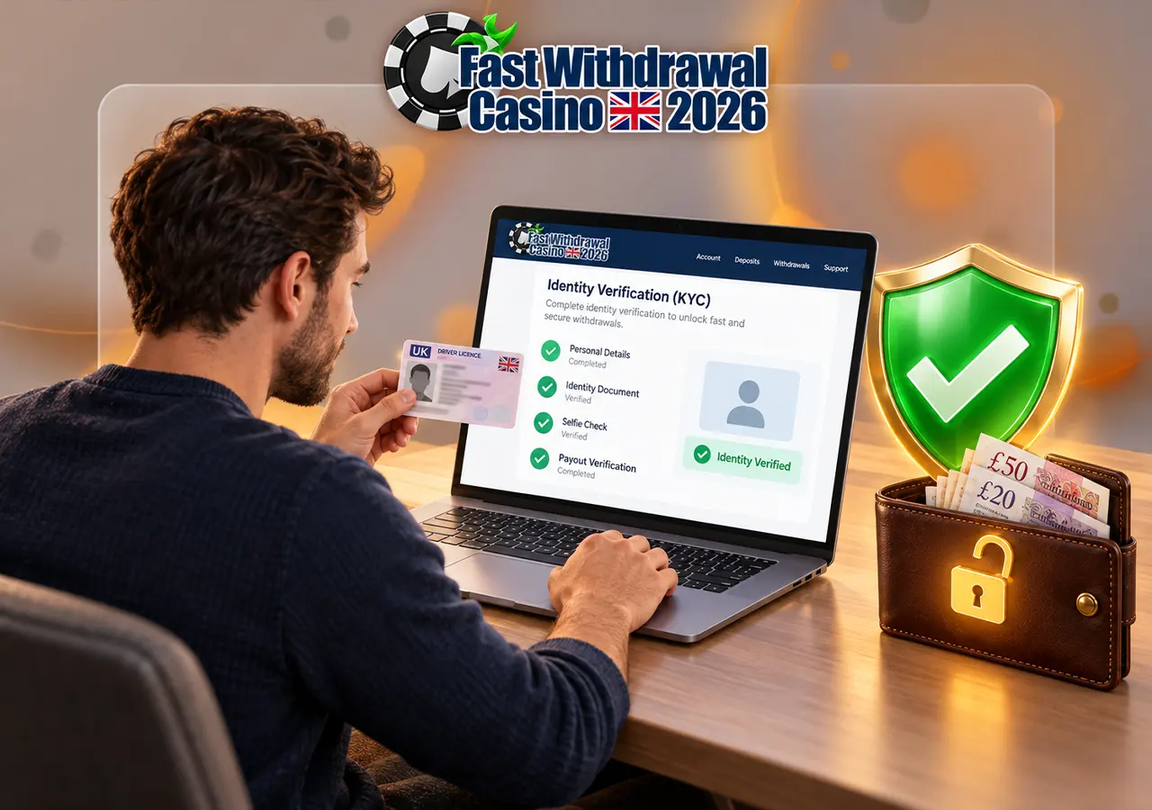 Identity verification requirements and preparation of account documents before playing